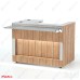 Прилавок кассовый левый RT1AL Capital 1105x700x860мм