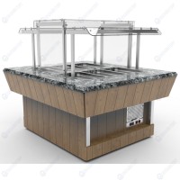 Прилавок холодильный сдвоенный RС43S2 ШС Capital 1505x1715x1465(830) h...