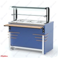 Мармит для вторых блюд RМ23A Case 1505х700х1320(860)мм