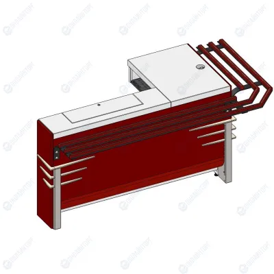 Прилавок кассовый Г-образный правый RT3AR Case 1505х700х860мм