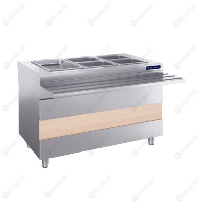 МАРМИТ 2-Х БЛЮД KAYMAN PRESTO М2-1120-02-ПО БЕЗ ПОЛОК