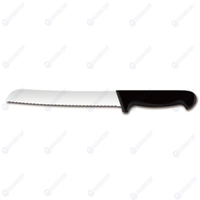 Нож для хлеба 25см,черный KB-2255-250-BK101-MP-MC