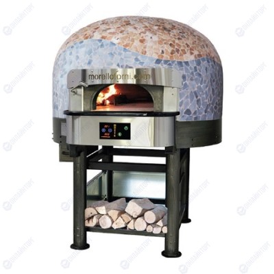 ПЕЧЬ ДРОВЯНАЯ MORELLO FORNI MIX100 CUPOLA MOSAICO