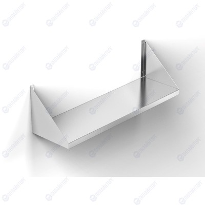 ПОЛКА НАСТЕННАЯ ОТКРЫТАЯ (КОСЫНКА) GPSTEEL ПКОН 1/1500/300/300