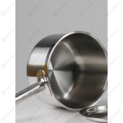 СОТЕЙНИК 1,7л нерж.тройное дно d=180 h=65, ИНДУКЦИЯ, LUXSTAHL