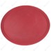 Поднос прорезиненный овальный 680х45 мм бордовый [2700CT Dark red]