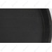 Поднос прорезиненный круглый 350х25 мм черный [1400CT Black]