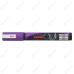 Маркер фиолетовый для оконных и стеклянных поверхностей 1,8-2,5 мм Uni Chalk PWE-5M