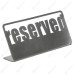 Табличка настольная «Reserved 1» Luxstahl 140х50 мм 