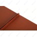 Папка для меню 250х320 мм Soft-touch, цвет: светло-коричневый