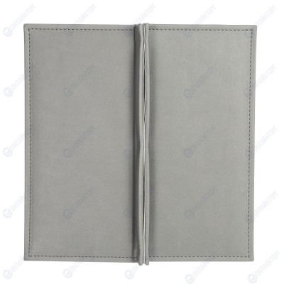 Папка-счет вилка и лопатка серая