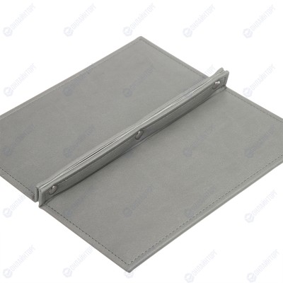 Папка-счет вилка и лопатка серая