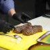 Доска разделочная 400х300х12 желтая пластик