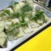 Доска разделочная 400х300х12 желтая пластик
