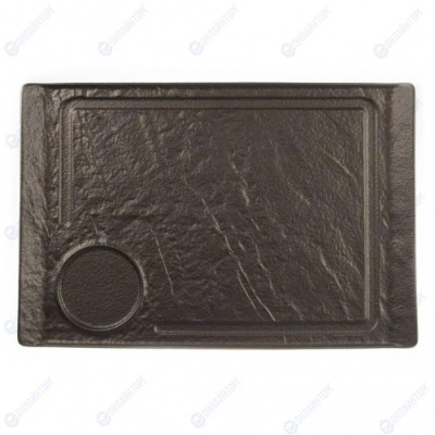Блюдо для стейка 35*24*2,2 см, Black Star