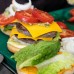 Доска разделочная 600х400х18 мм красная пластик