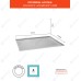 ПРОТИВЕНЬ 425х345х10 алюминий 1,5мм Luxstahl