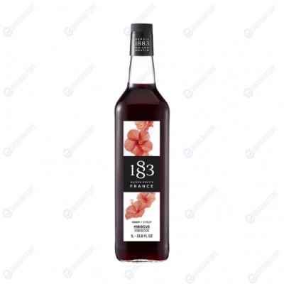Сироп 1883 Maison Routin Гибискус (Hibiscus) 1л [81230281]