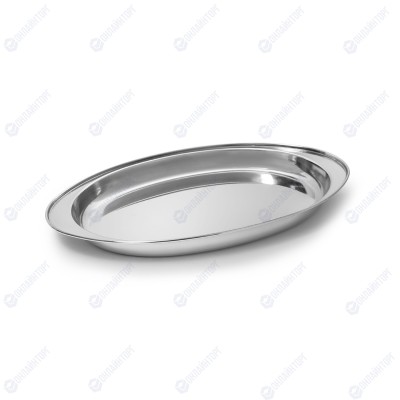 БЛЮДО овальное 13'' 350х220мм, нерж.[RGS-PD1710]