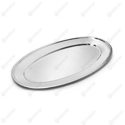 БЛЮДО овальное 12'' 300х205мм, нерж.[RGS-PD371]
