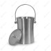 ВЕДРО для льда d=139/118мм h=186мм нерж [RGS-I085]