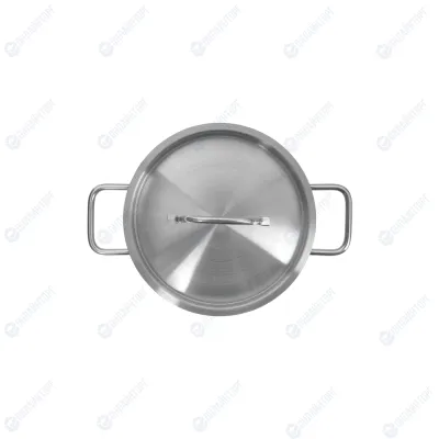 КАСТРЮЛЯ 2л нерж.тройное дно d=190 h=80, ИНДУКЦИЯ, серия 