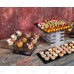Подставка-куб фуршетная 150х150х255 мм золото Luxstahl