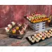 Подставка-куб фуршетная 150х150х255 мм бронза Luxstahl