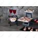 Подставка-куб для фуршета ажурная 190х150х150 мм черный Luxstahl
