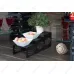 Подставка-куб для фуршета ажурная 170х150х120 мм черный Luxstahl