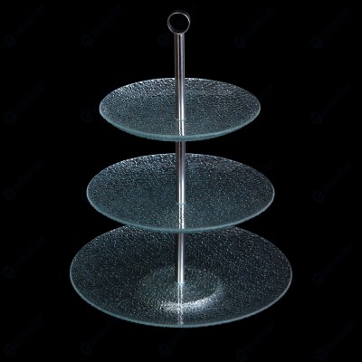 ЭТАЖЕРКА 3-х ярусная круглая 8''/10''/11'' d=21/25/30см 