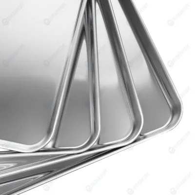 ЛОТОК 400х400х25 мм нерж.[RGS-PF1910]