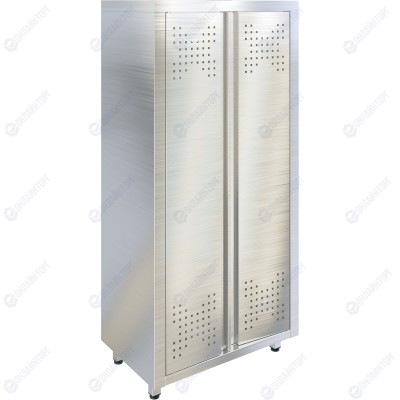 Шкаф кухонный для хлеба двери распашные RESTOINOX ШКРХ-8/5