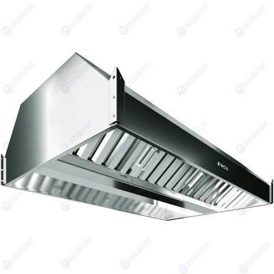 Зонт вытяжной центральный RESTOINOX ЗВЦ-10/10 (островной)