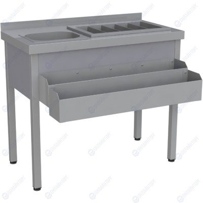 Барная станция RESTOINOX БСНКМ-10/6-Б2К
