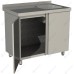 Стол производственный с распашными дверьми RESTOINOX СПЗР1М-11/7-БП с моечной ванной (с ванной)