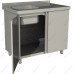 Стол производственный с распашными дверьми RESTOINOX СПЗР1М-10/6-БЛ с моечной ванной (с ванной)