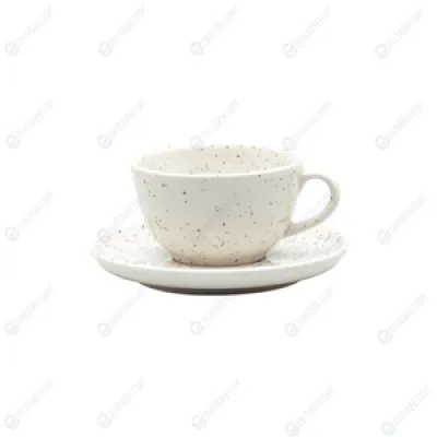 Пара чайная FLAT Shape CHUVISCO (чашка 200мл и блюдце 14см) Oxford 136745, AO04-1C02