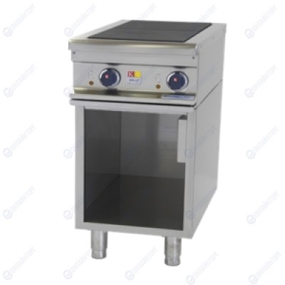 ПЛИТА 2 КОНФОРОЧН.700СЕР KOGAST ES-T27/P (2 конфорки) (электрическая)