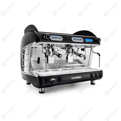 Кофемашина Sanremo Verona SED+AM (автомат) 2 высокие гр. экономайзер, чёрная