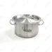 Кастрюля нерж с тройным дном 240х155мм объем 7L с дв.ручками, 101618 (Viatto)