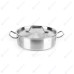 Кастрюля нерж с тройным дном 320х120мм объем  10L с дв.ручками , 101326