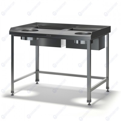 Стол для обработки корнеплодов и овощей СДК-Н 1500x800x870