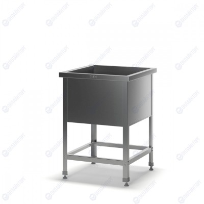 Ванны моечные эконом-класса односекционные ВМ 630x630x870