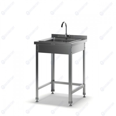 Рукомойник разборный с мойкой цельнотянутой РМ-Н 2 500x600x870