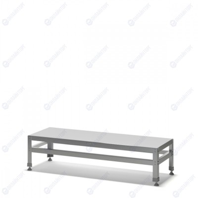 Подтоварник из нержавеющей стали ПТ-Н 1200x600x300