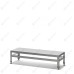 Подтоварник из нержавеющей стали ПТ-Н 1200x600x300