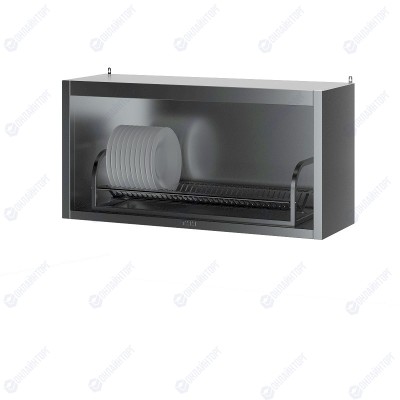 Полка открытая с сушкой для тарелок ПОТ 1200x400x600