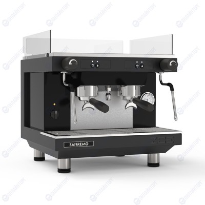 Кофемашина Sanremo Zoe Kompact SAP (полуавтомат) 2 гр. чёрная