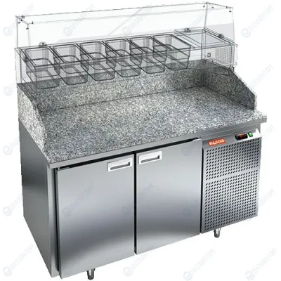 СТОЛ ДЛЯ ПИЦЦЫ HICOLD PZ3-11/GN КАМЕНЬ (каменный)